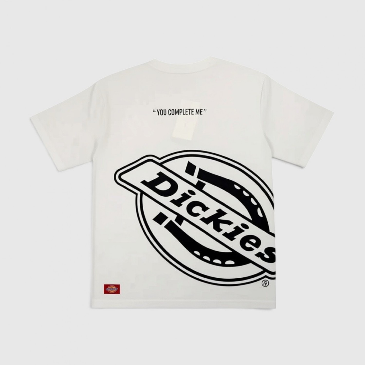 Dickies Λευκό T-Shirt με Μεγάλο Logo Print / Pre-Owned
